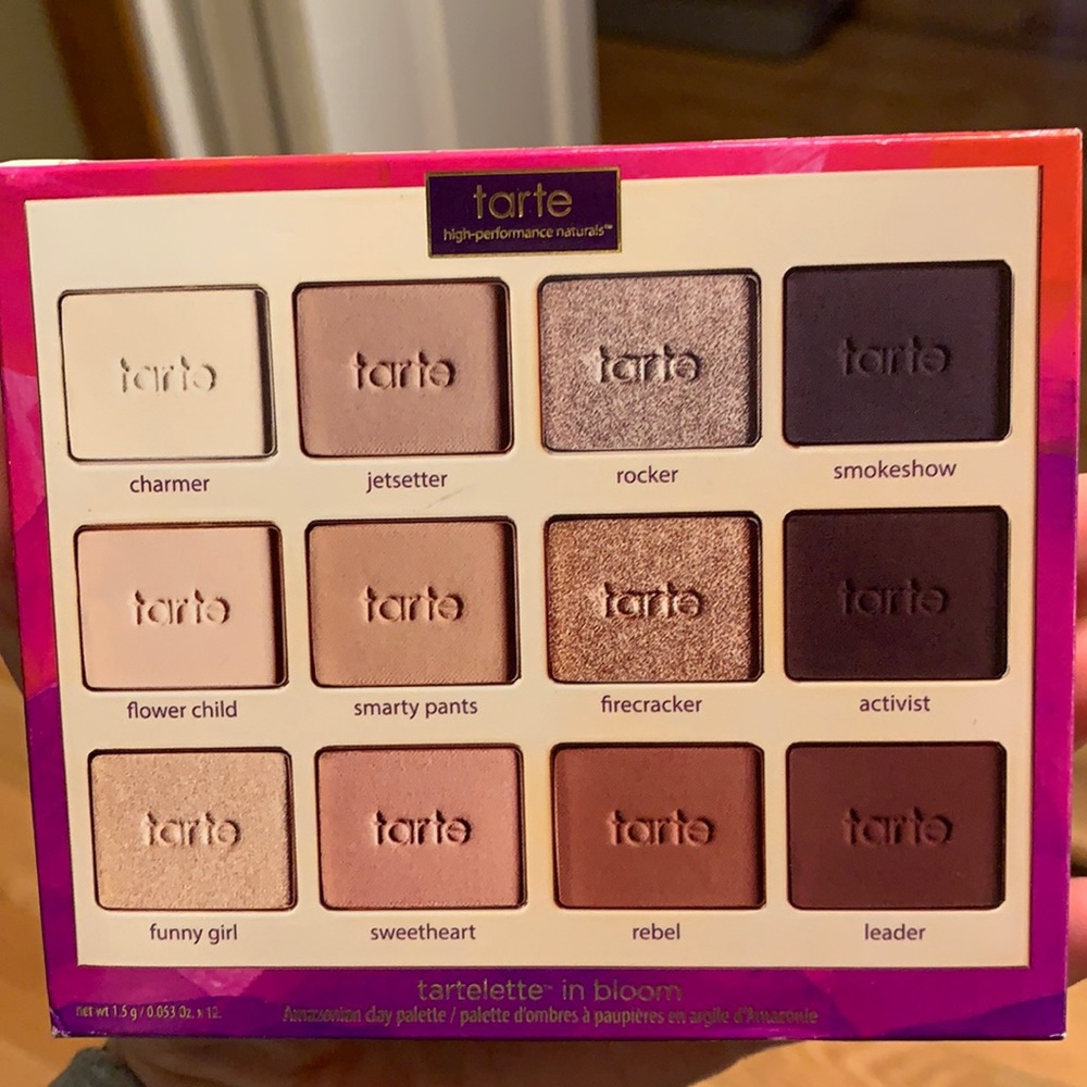 Tarte- tartlette in bloom eyeshadow palette